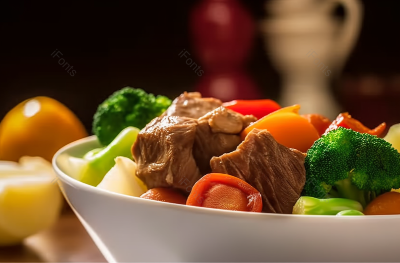 软烂入口及化圣女果牛肉蔬菜砂锅特写美食摄影背景,高清,摄影图,摄影图片,图片大全,摄影图免费下载